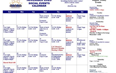 November Calendar of Events