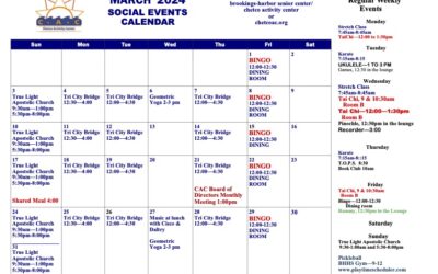 March Calendar of Events