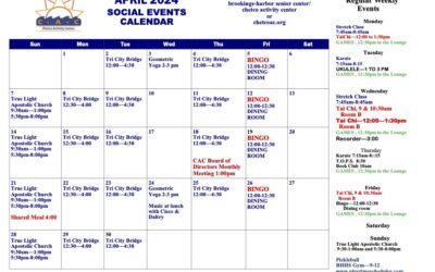 April Calendar of Events