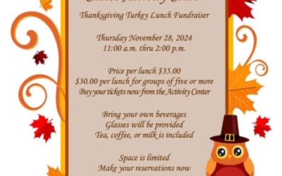 Thanksgiving Turkey Lunch Fundraiser